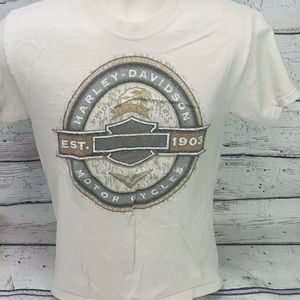 Harley Davidson Mens Small T-Shirt Graphic